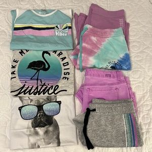 Justice lot 14/16 plus, 7 pieces